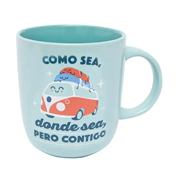 Taza Donde Sea, Como Sea, Pero Contigo - Mr Wonderful - Comparador de precios