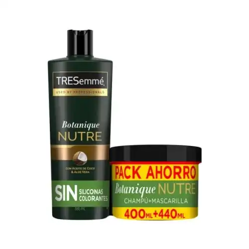 Tresemme Tresemme Botanique Nutre Coco Pack 400 ml Champú Para Cabellos Secos y Dañados - Tresemmé - Comparador de precios