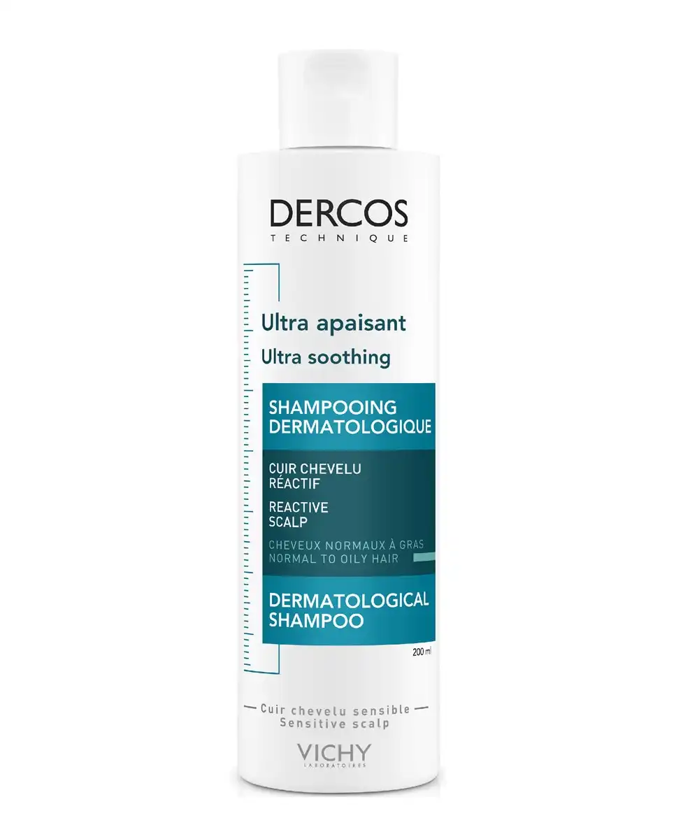 Vichy - Champú Dercos Ultracalm Cabello Graso 200 Ml - Vichy - Comparador de precios