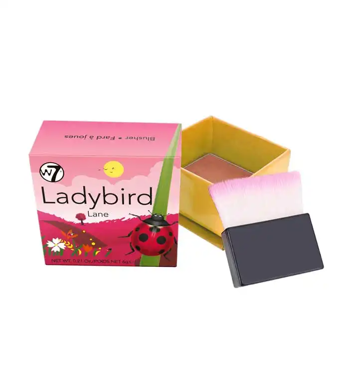 W7 - Colorete en polvo The Boxed Blusher - Ladybird lane - W7 - Comparador de precios