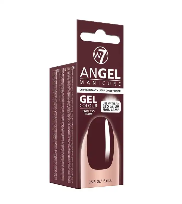 W7 - Esmalte de uñas Gel Colour Angel Manicure - Endless Plum - W7 - Comparador de precios