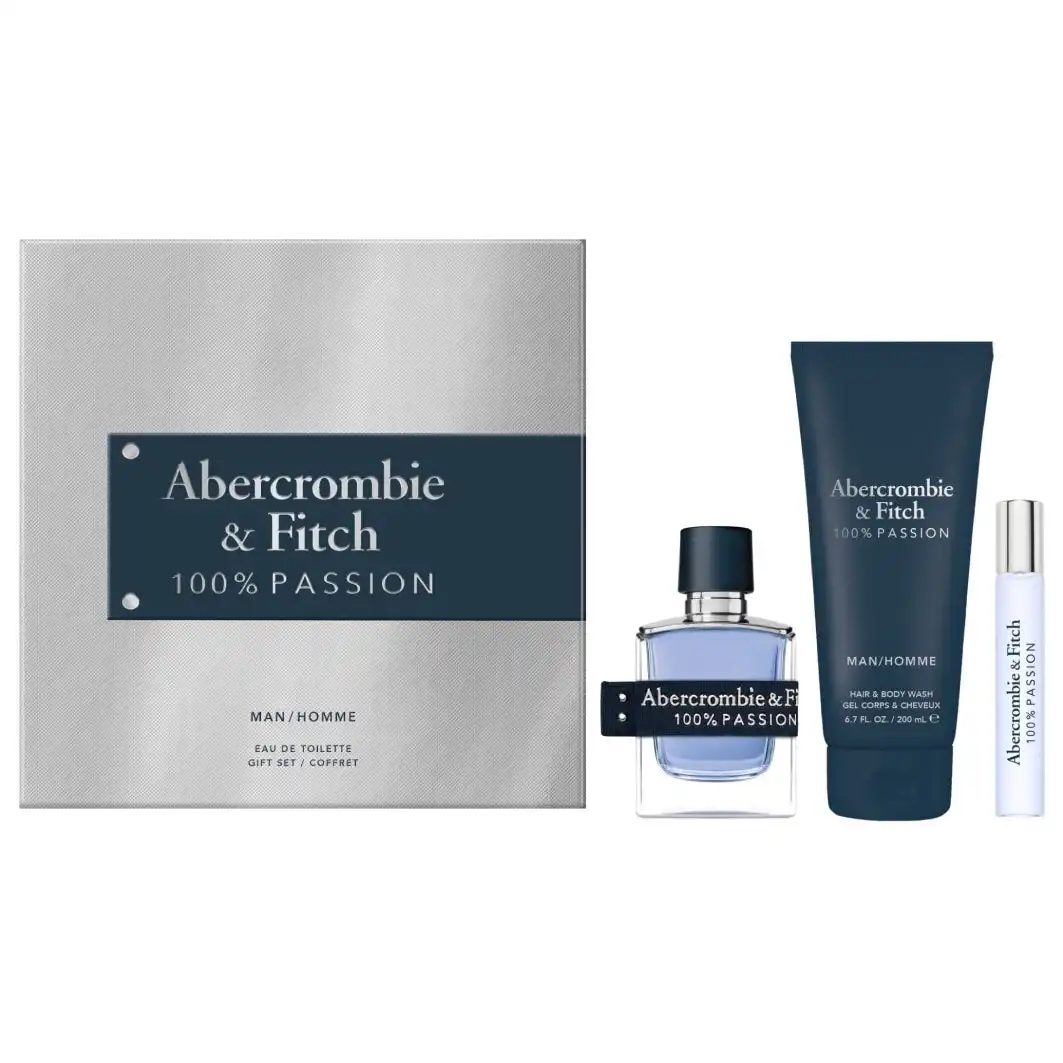 100% PASSION Man Estuche Set de fragancia - Abercrombie & Fitch - Comparador de precios