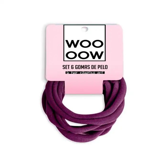 Set 6 Gomas de Pelo - Woo oow - Comparador de precios
