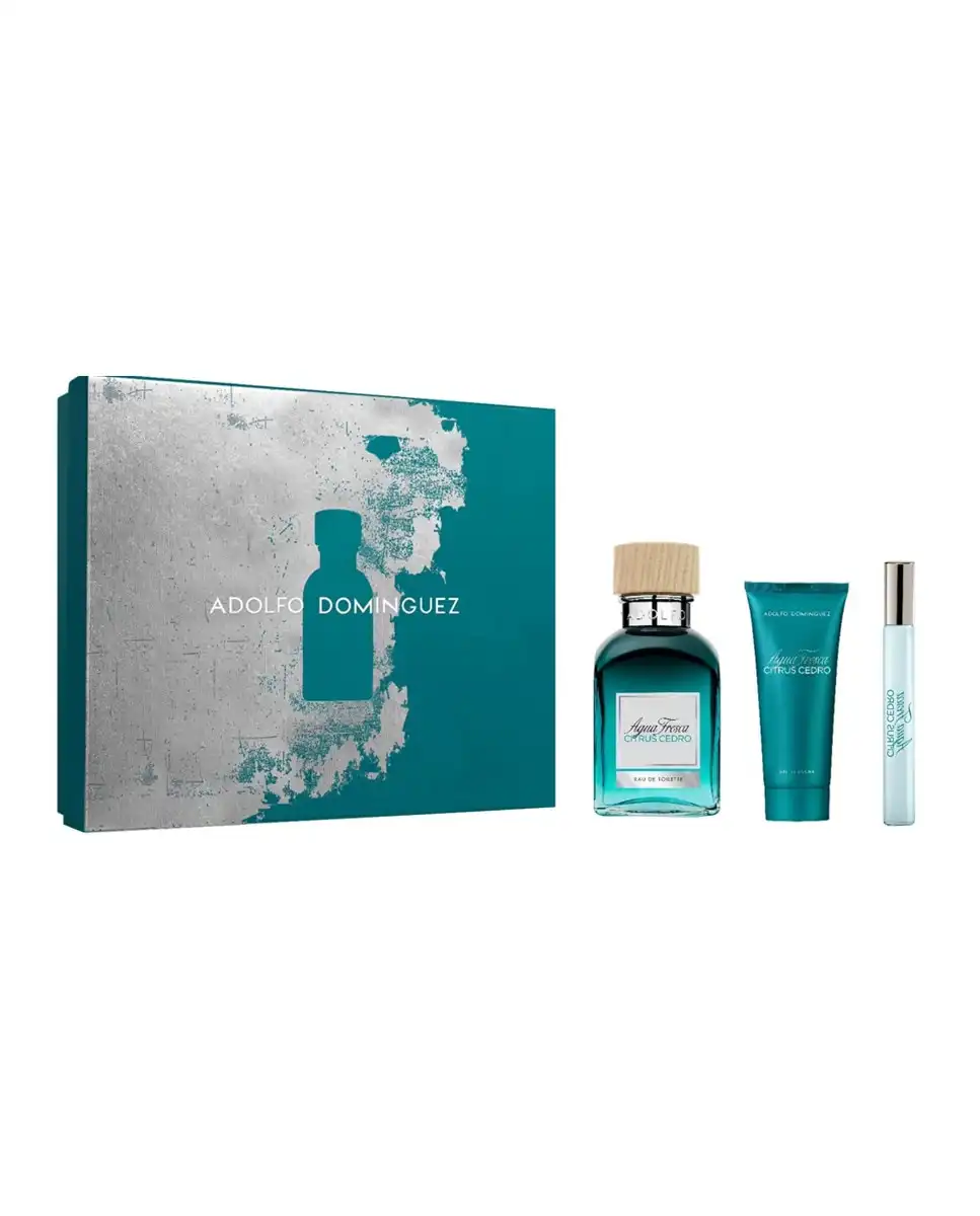 Adolfo Dominguez - Estuche de regalo Eau de toilette Agua Fresca Citrus Cedro Adolfo Dominguez. - Adolfo Dominguez - Comparador de precios