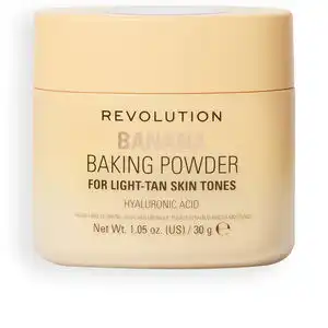 BANANA baking powder Polvos sueltos - Fijador de maquillaje - Revolution Make Up - Comparador de precios