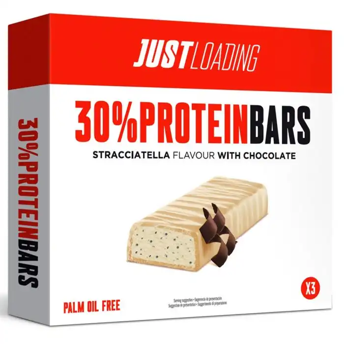 Barrita Proteínas Chocolate Blanco 35 gr - Just Loading - Comparador de precios