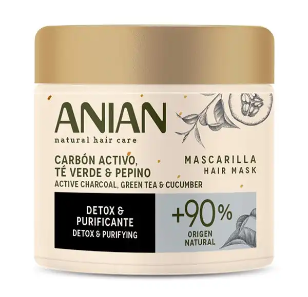 Carbón Activo, Té Verde & Pepino - Anian - Comparador de precios