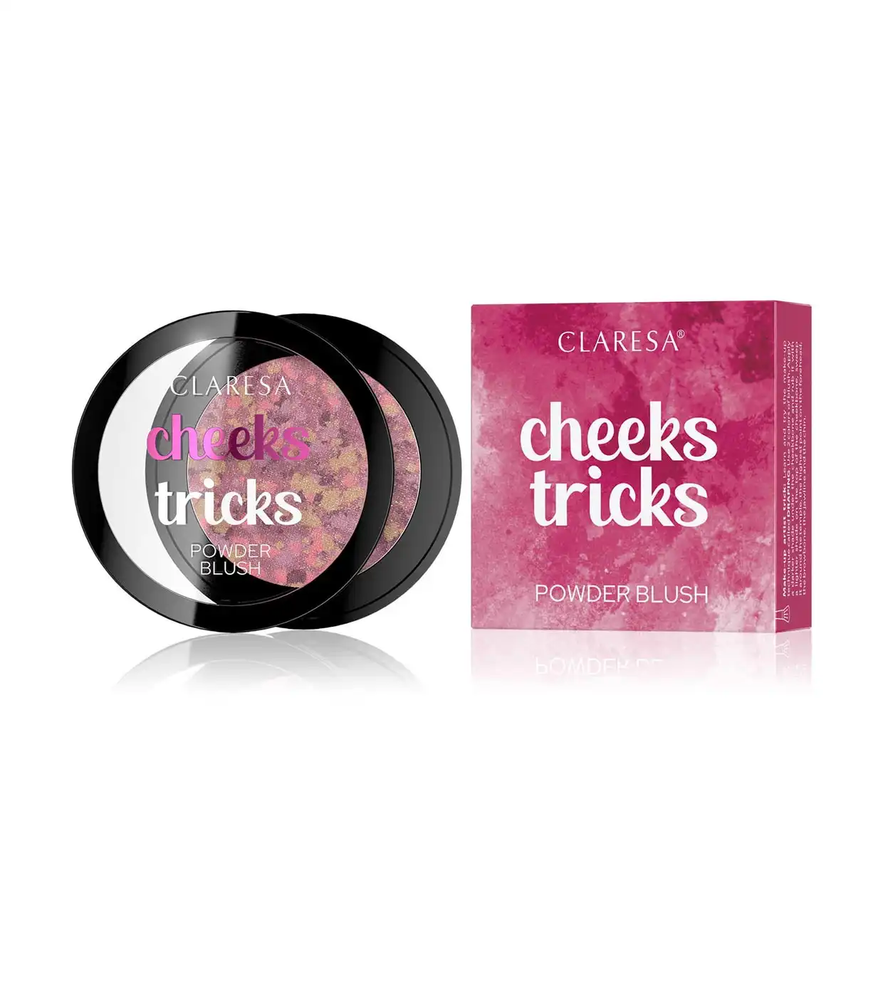 Claresa - Colorete en polvo Cheeks Tricks - 04: Mirage - Claresa - Comparador de precios