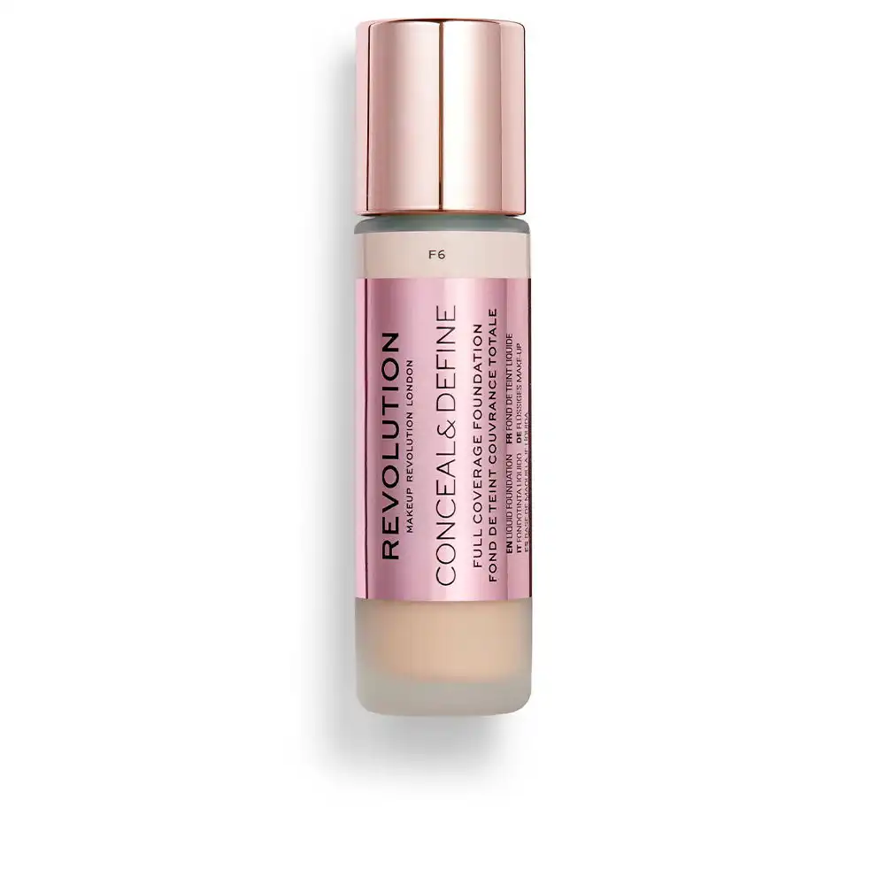 Conceal & Define full coverage foundation #F6 - Revolution Make Up - Comparador de precios