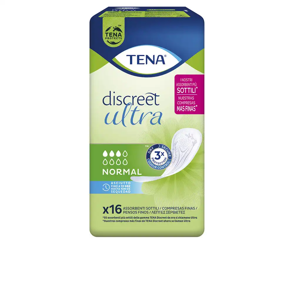Discreet Ultra compresa incontinencia normal 16 u - Tena Lady - Comparador de precios
