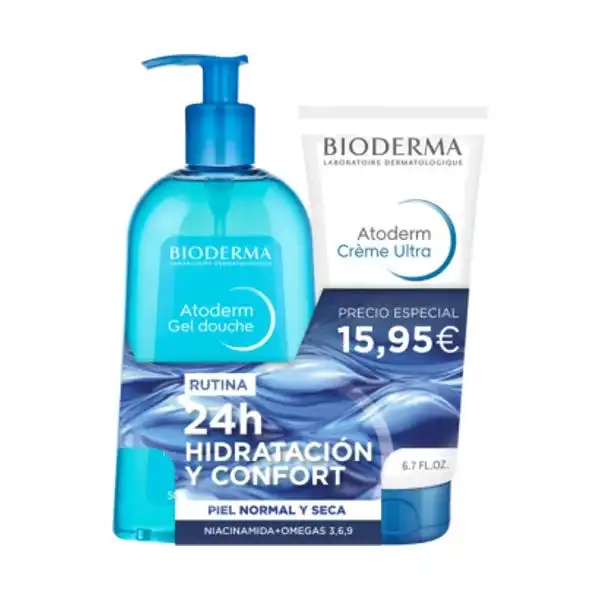 Duplo Atoderm Gel Douche + Crème Ultra - BIODERMA - Comparador de precios