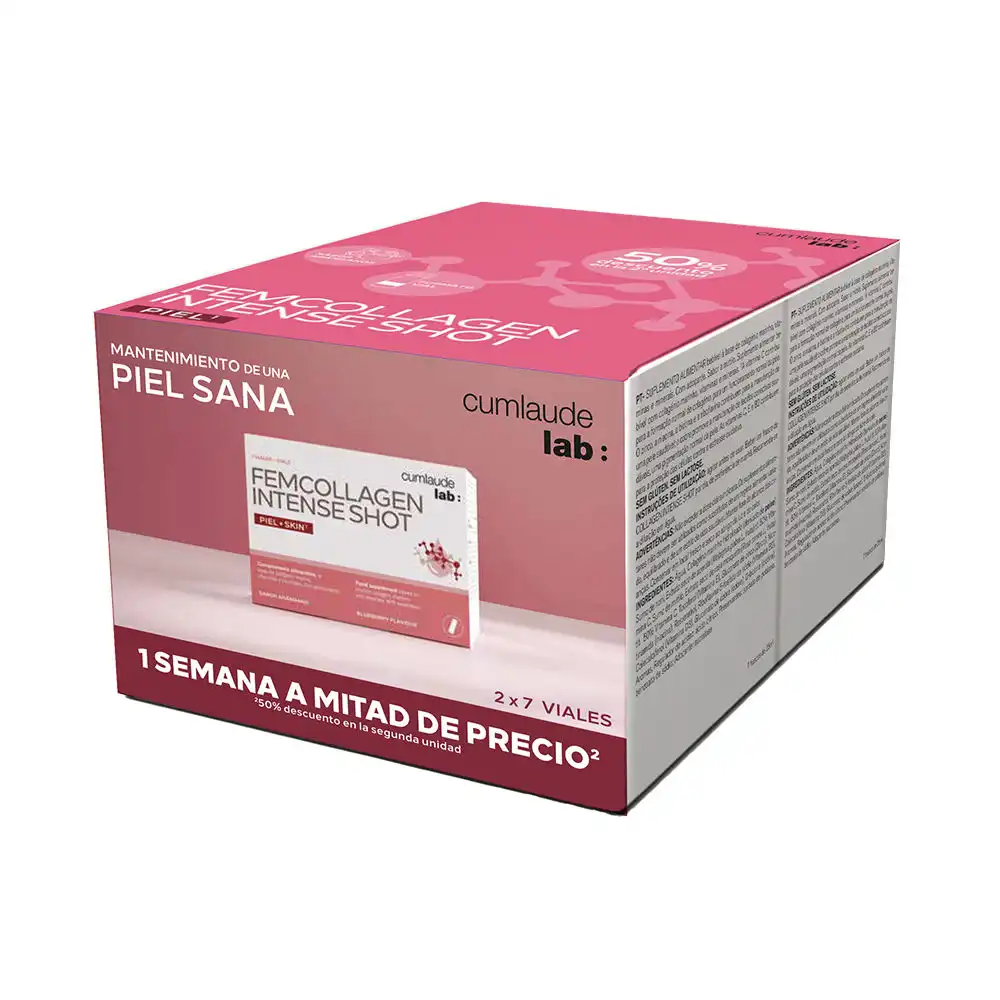 Femcollagen Intense Shot viales pack 2 x 7 u - Cumlaude Lab - Comparador de precios