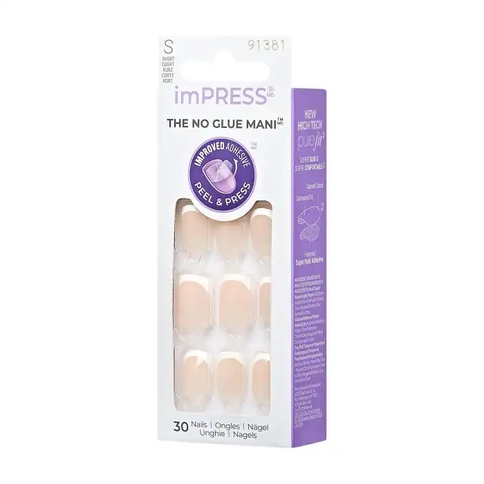 Impress Color Classic French Uñas Postizas - Kiss - Comparador de precios