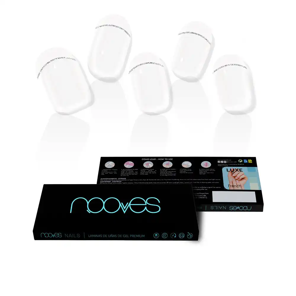 Láminas De Uñas De Gel premium french #Luxe - Nooves - Comparador de precios