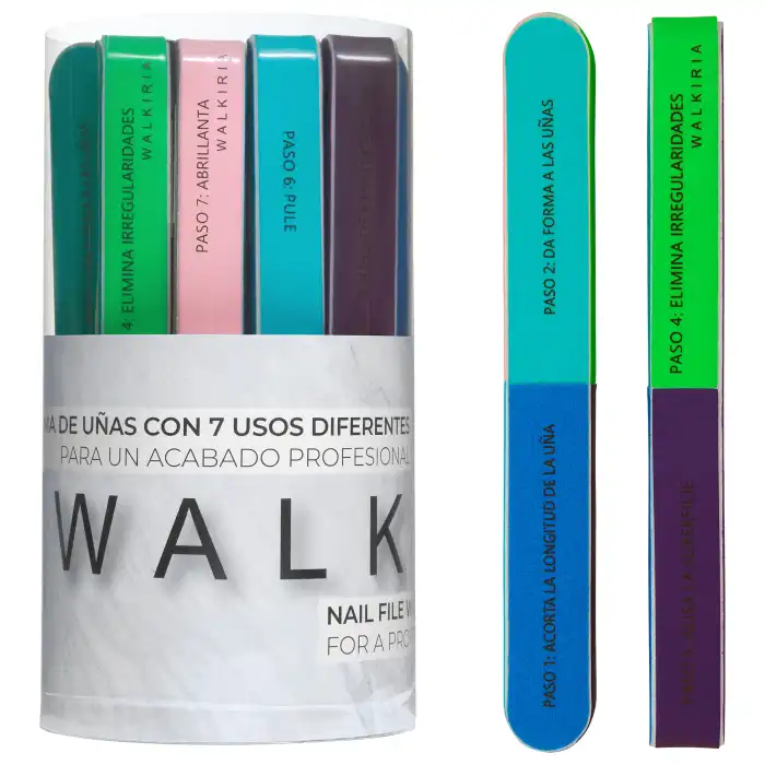 Lima Uñas 7 Pasos  La Walkiria  Herramientas manicura y pedicura - La Walkiria - Comparador de precios