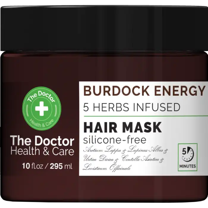 Mascarilla Capilar con Infusión de Bardana y 5 Hierbas 295 ml - The Doctor - Comparador de precios