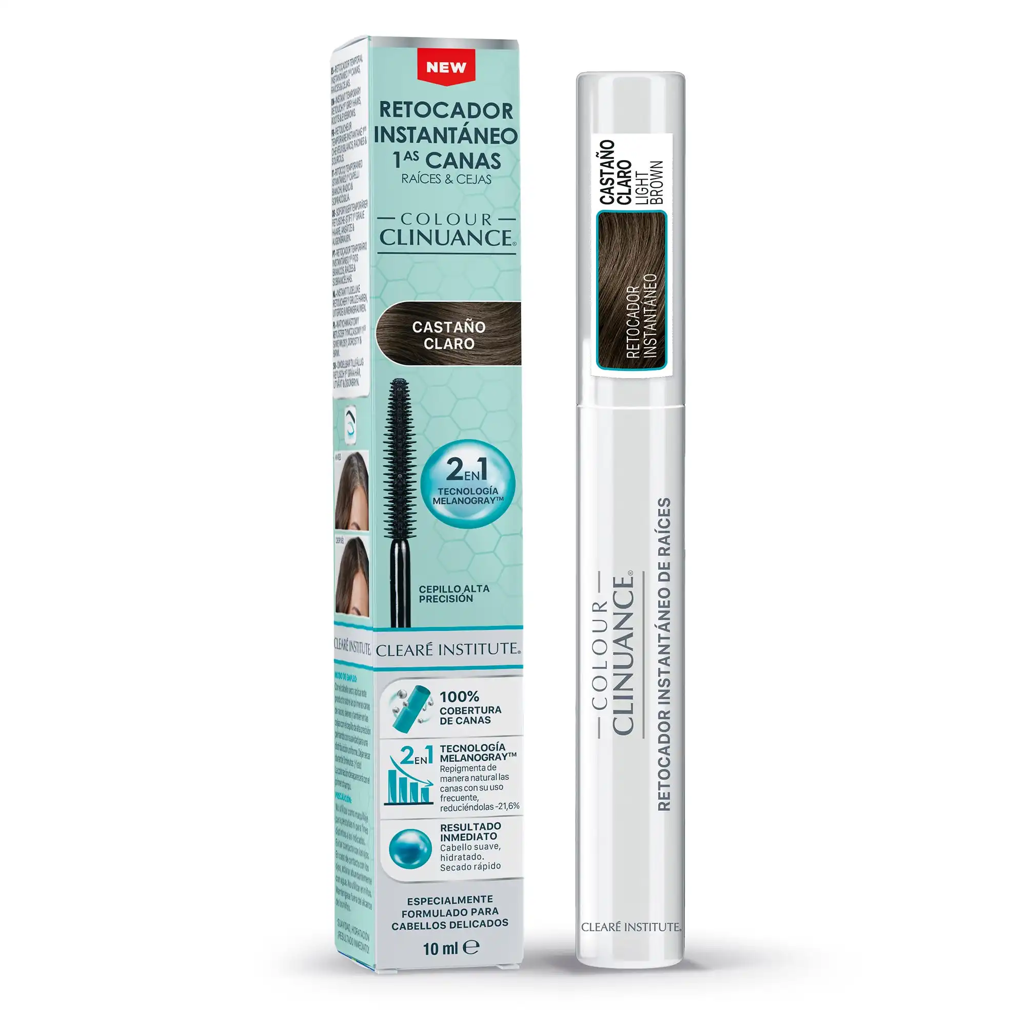 Retocador Colour Clinuance Castaño Claro - Clearé Institute - Comparador de precios
