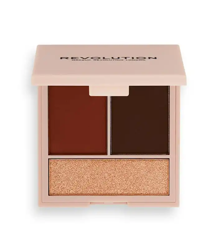 Revolution - Paleta de contorno en polvo Contour Powder Compact - Medium - Makeup Revolution - Comparador de precios