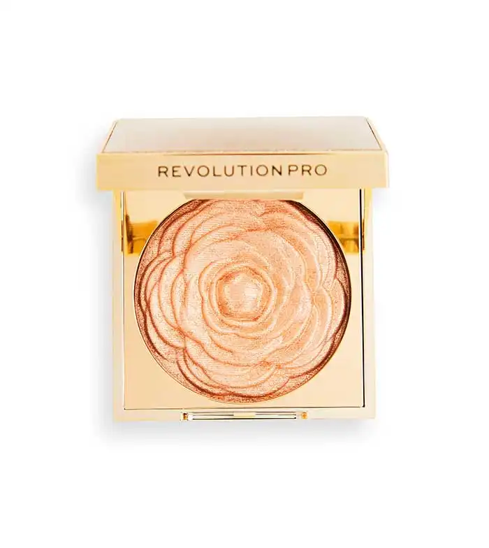 Revolution Pro - Iluminador en polvo Lustre Highlighter - Golden Rose - REVOLUTION PRO - Comparador de precios