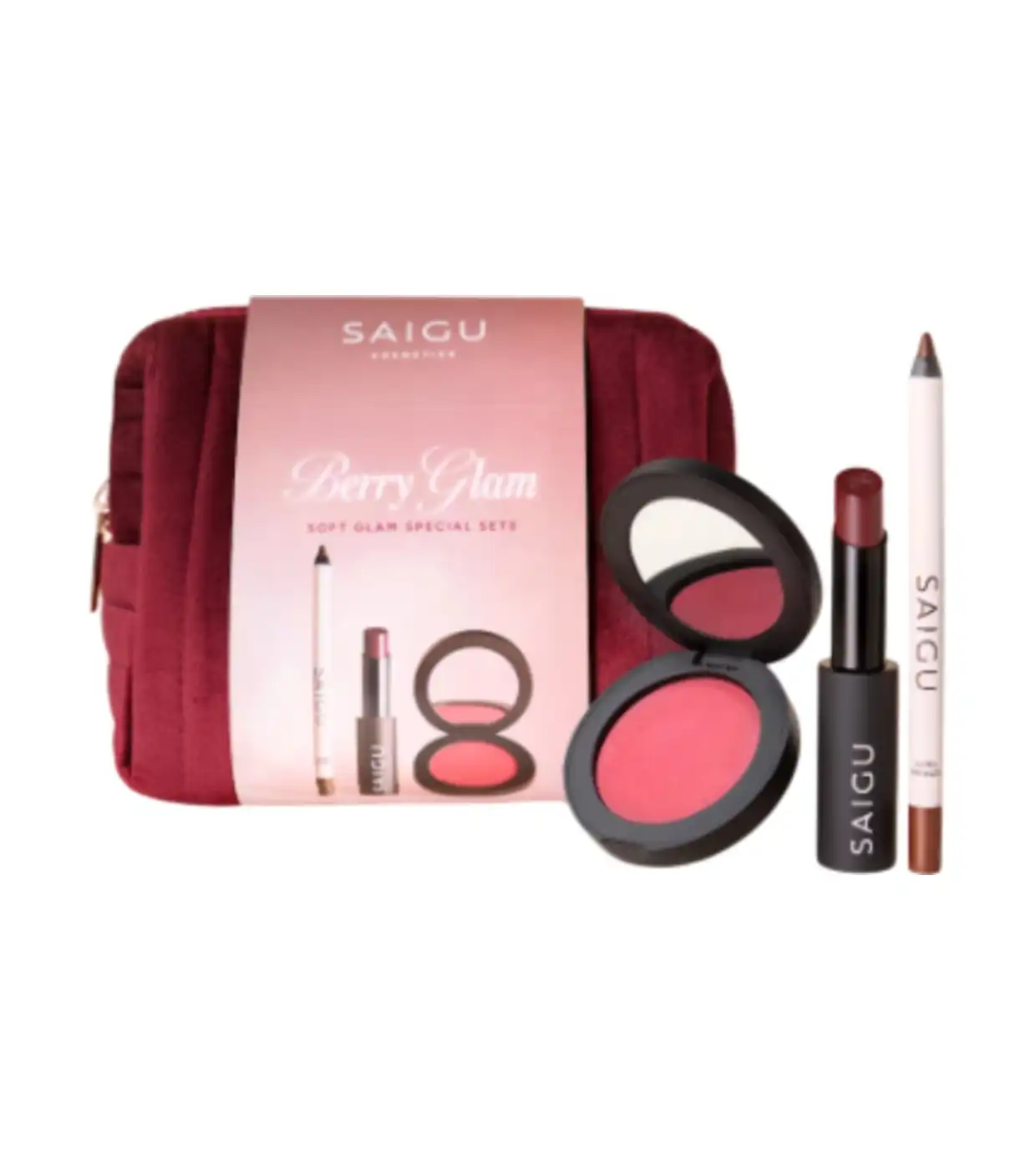 Saigu Cosmetics - Pack Berry Glam - Saigu Cosmetics - Comparador de precios