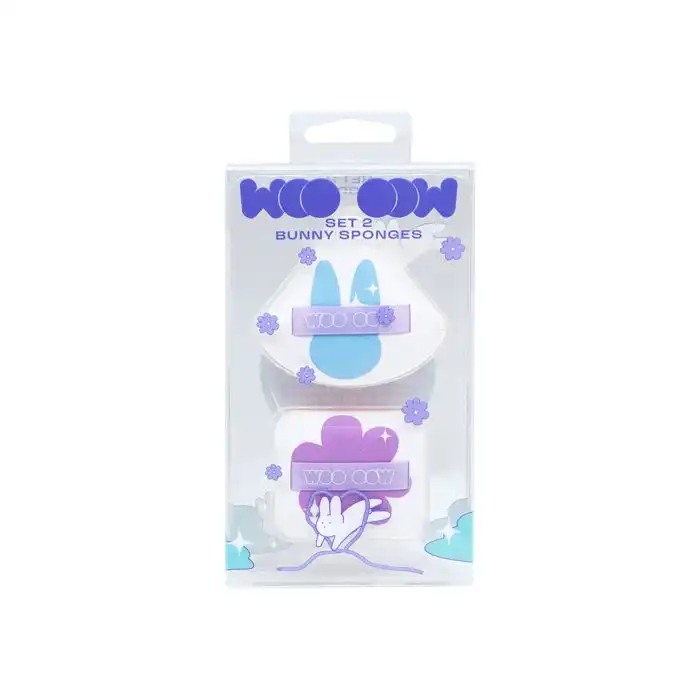 Set 2 Bunny Sponges Esponjas de Maquillaje - Woo oow - Comparador de precios