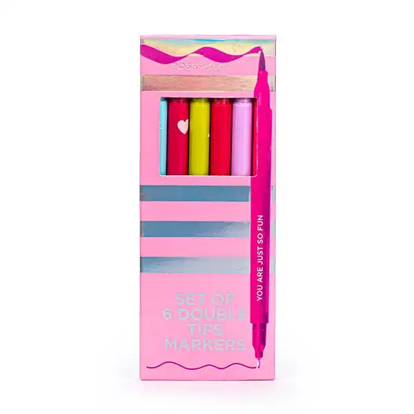 Set De 6 Dobles Subrayadores - BACK 2 SCHOOL - Comparador de precios