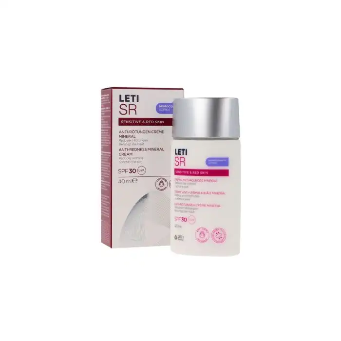 SR Crema Anti-Rojeces Mineral SPF30 40 ml - Leti - Comparador de precios