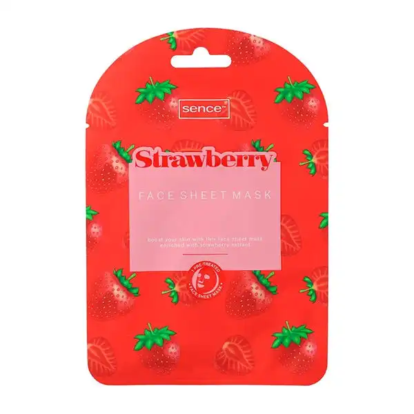 Strawberry Face Sheet Mask - Sence - Comparador de precios