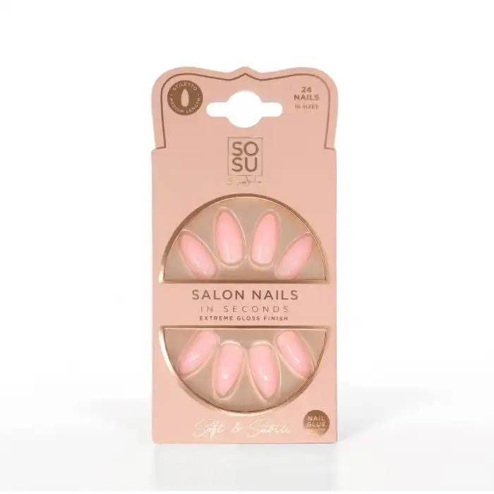 Uñas Postizas Extreme Gloss Finish - Sosu - Comparador de precios