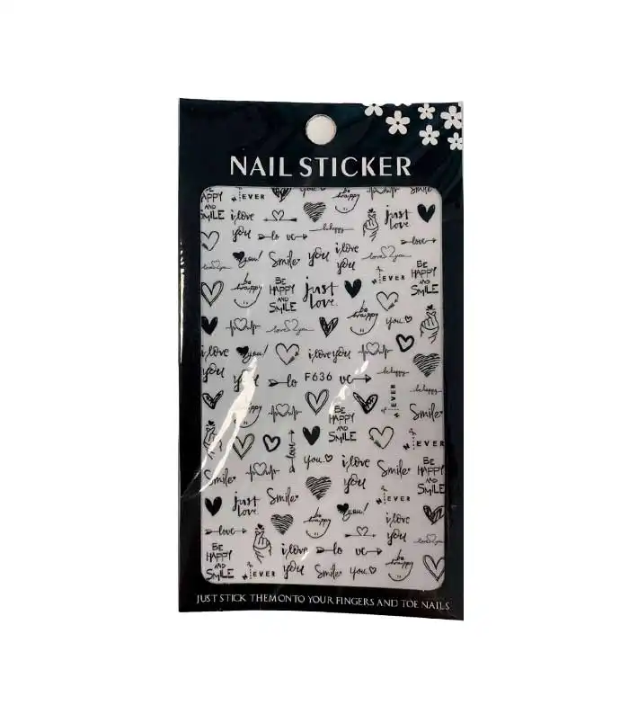 Varios - Pegatinas para decoración de uñas - Happy - Varios - Comparador de precios