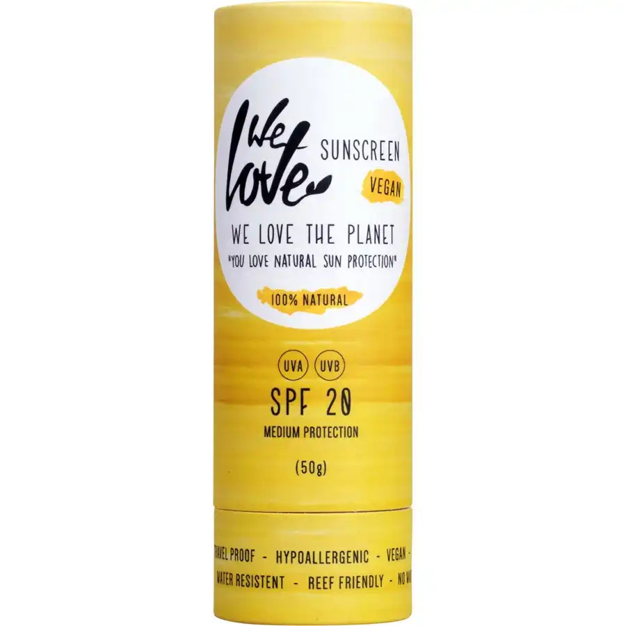 We love the planet - Sun Stick SPF 20 Protección solar 50 g female - We love the planet - Comparador de precios