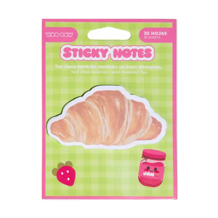 Sticky Notes 30 Notas Adhesivas Desayuno 11 gr - Woo oow - Comparador de precios