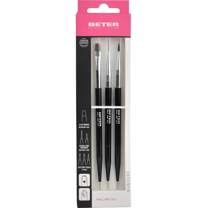 ¡48% DTO! Set de Pinceles Nail Art Kit - Beter - Comparador de precios