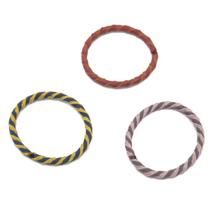 Set 3 Gomas de Pelo Trenzadas - Woo oow - Comparador de precios