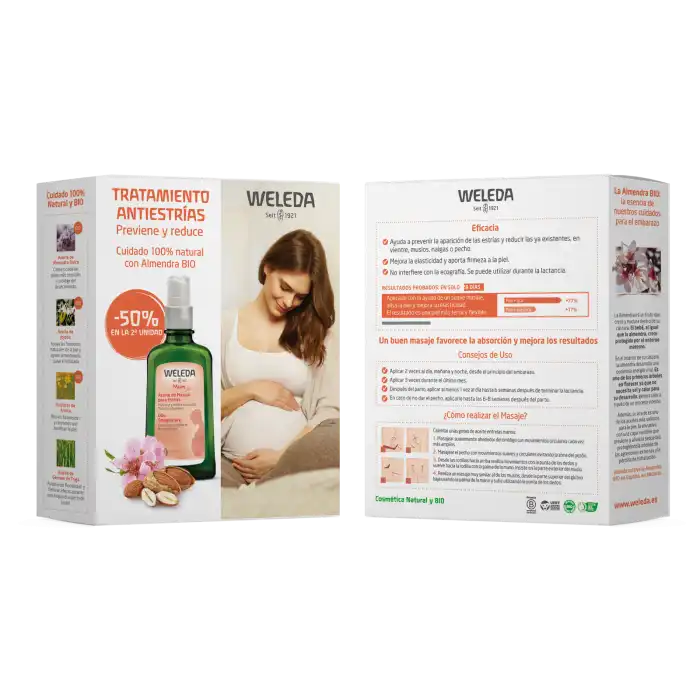 Aceite de Masaje Anti Estrías 100 ml - Weleda - Comparador de precios