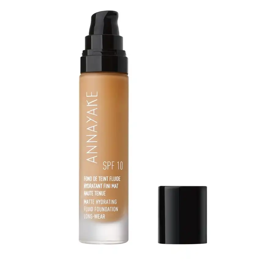 Annayake - Matte Hydrating Fluid Foundation Long Wear FPS10 Bases de maquillaje 30 ml 25 - Dark Beige - Annayake - Comparador de precios
