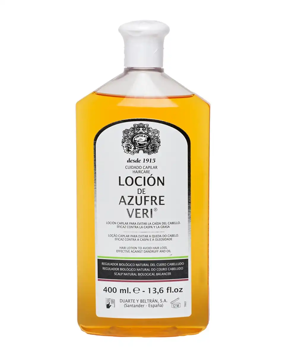 Azufre Veri - Loción Anticaída - Azufre Veri - Comparador de precios