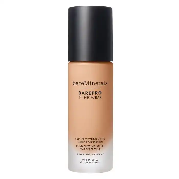 BarePro 24HR Wear Skin-Perfecting Matte Base de Maquillaje Mineral SPF 20 PA++ 30 ml - bareMinerals - Comparador de precios