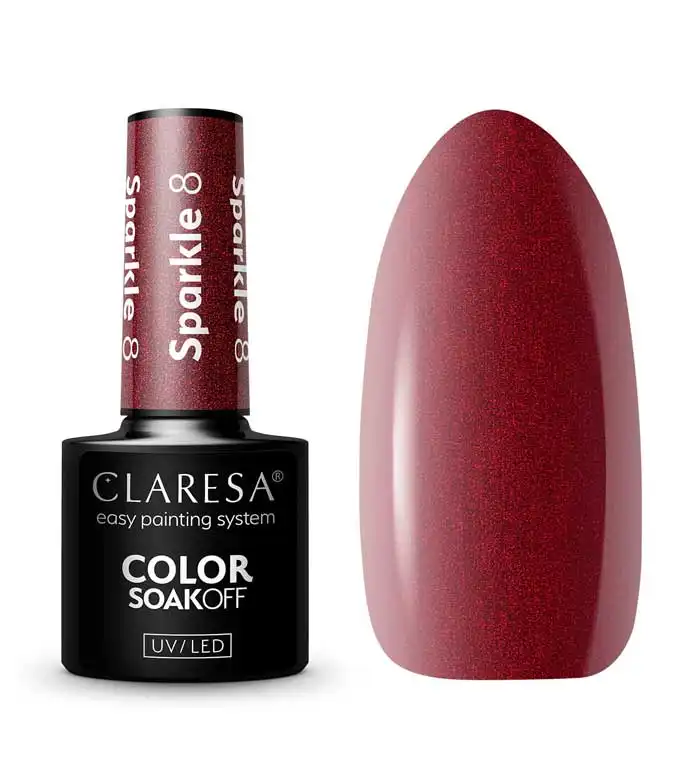 Claresa - Esmalte semipermanente Soak off - 08: Sparkle - Claresa - Comparador de precios
