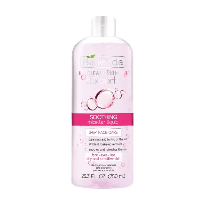 Clean Skin Expert Agua Micelar Calmante 3 en 1 - Bielenda - Comparador de precios