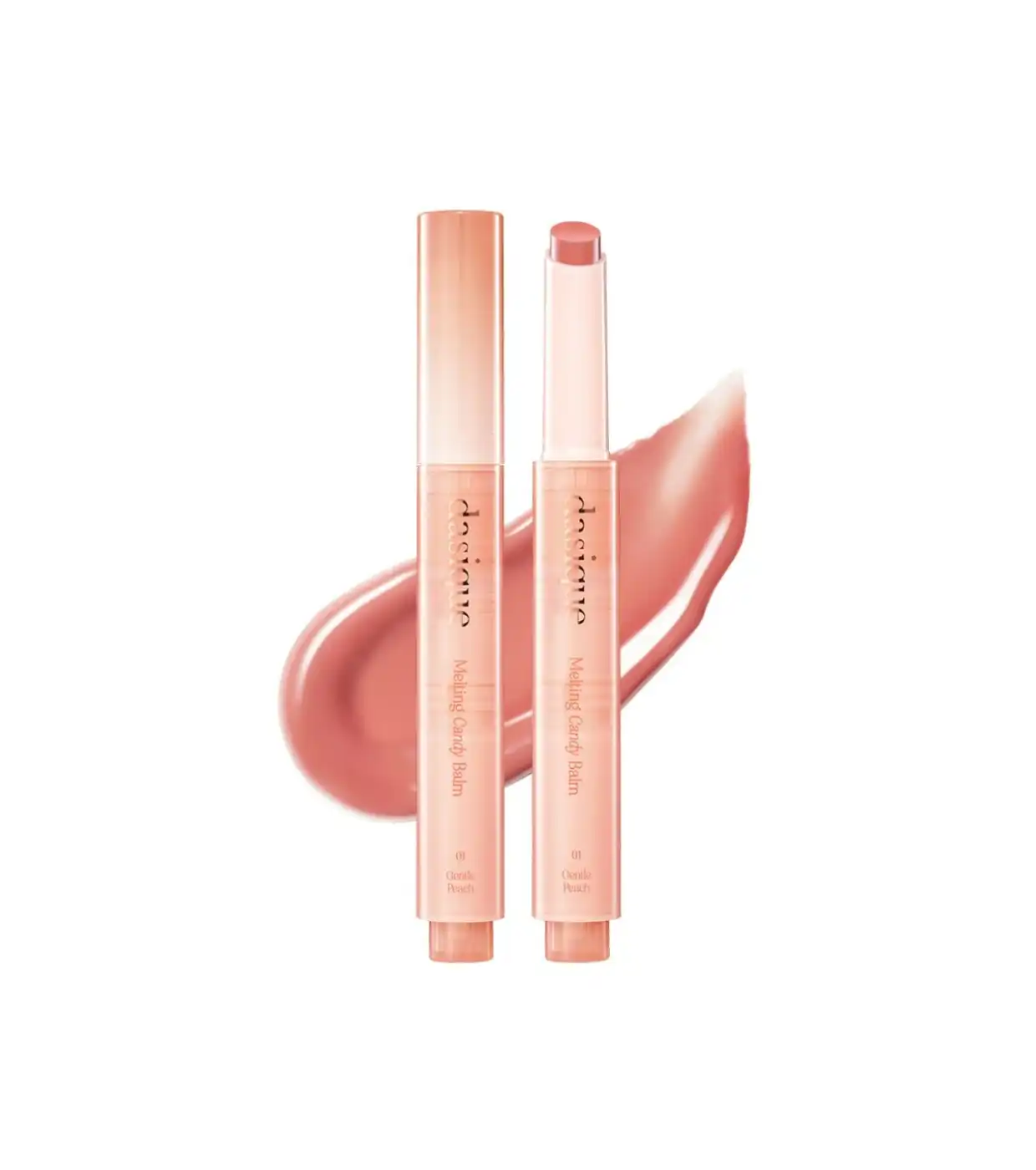 Dasique - Bálsamo labial Melting Candy - 01: Gentle Peach - Dasique - Comparador de precios