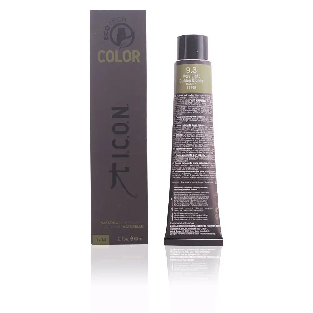 Ecotech Color natural #9.3 very light golden blonde - I.c.o.n. - Comparador de precios