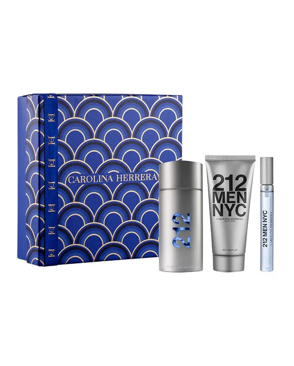Estuche 212 men - Carolina Herrera - Comparador de precios