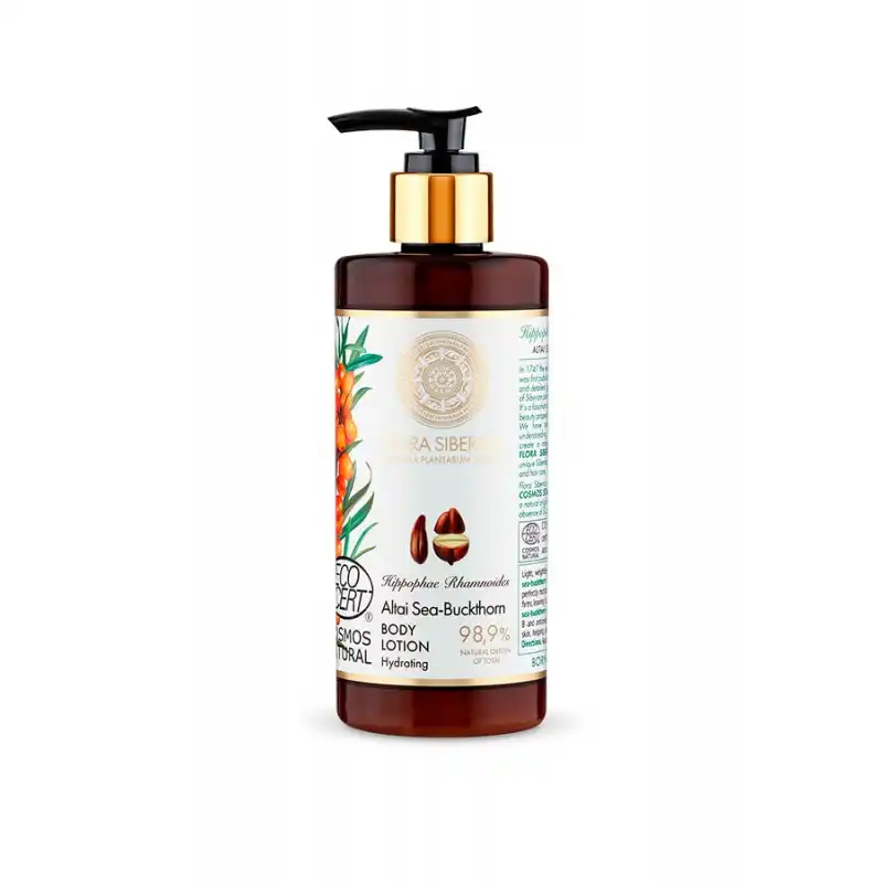 Flora altai sea buckthorn body lotion 300ml - Natura Siberica - Comparador de precios