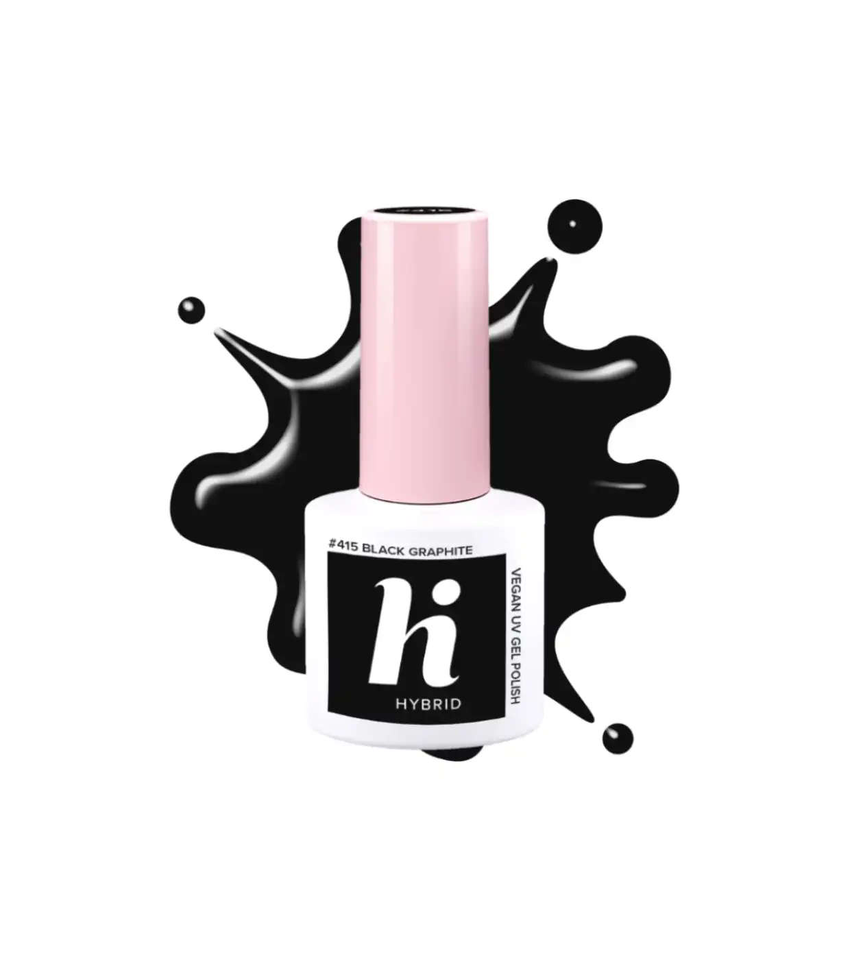 Hi Hybrid - Esmalte de uñas semipermanente - 415: Black Graphite - Hi Hybrid - Comparador de precios