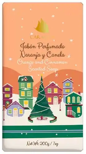 Jabón Navidad Naranja Y Canela - Caravela - Comparador de precios