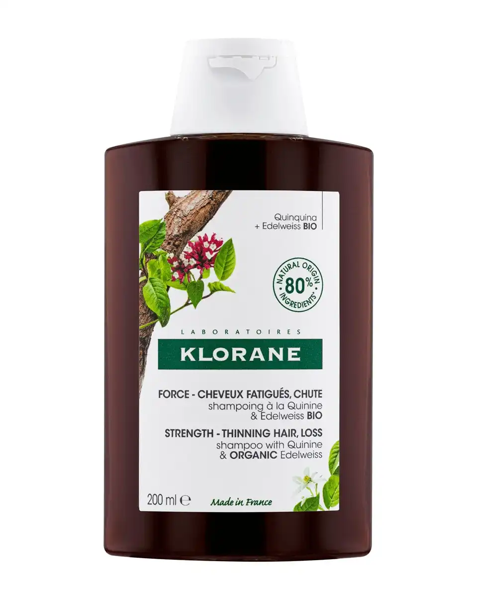 Klorane - Champú A La Quinina Y Edelweis Bio 200 Ml - Klorane - Comparador de precios