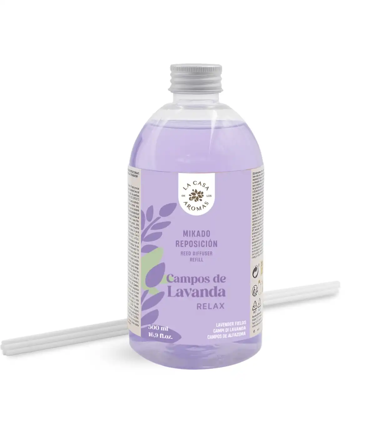 La Casa de los Aromas - Recarga ambientador mikado 500ml - Campos de Lavanda - La Casa de los Aromas - Comparador de precios