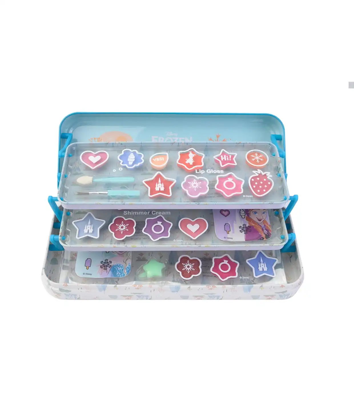 LipSmacker - Estuche de maquillaje Triple Layer Beauty Tin - Frozen - LipSmacker - Comparador de precios