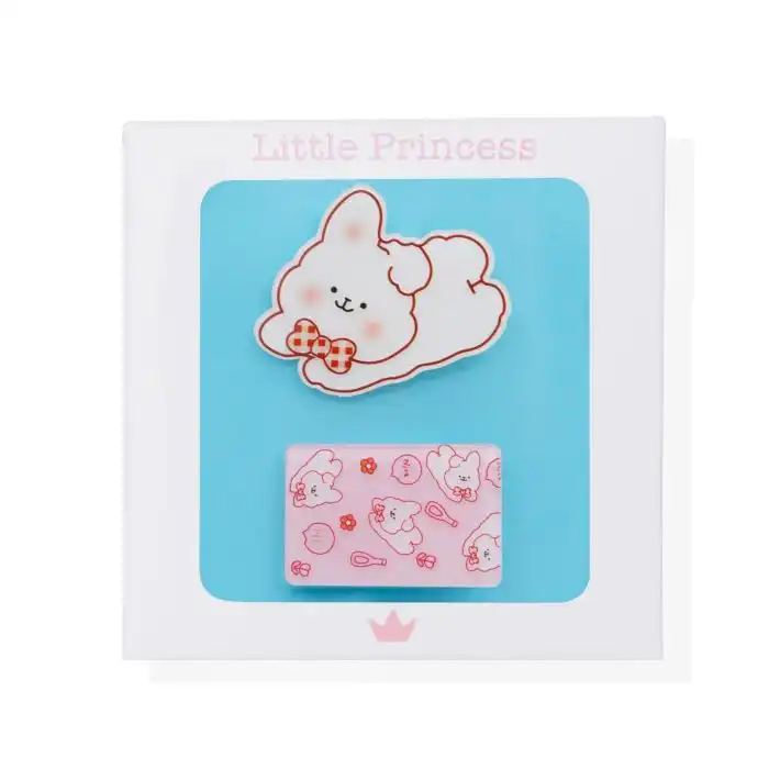 Little Princess Set 2 Clips Conejito Cute Rosa - You Are The Princess - Comparador de precios